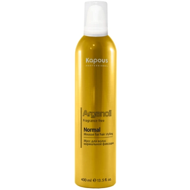 Kapous Arganoil Normal Mousse Мусс для укладки волос нормальной фиксации с маслом арганы фото 1