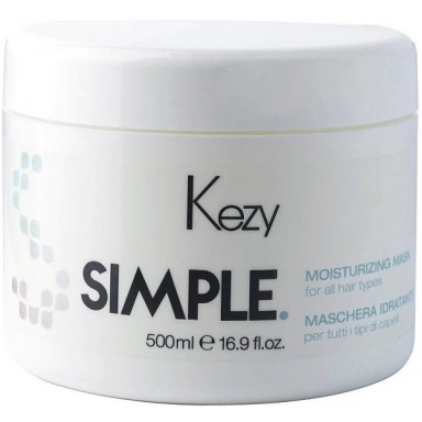Kezy Simple Moisturizing Mask Увлажняющая маска для волос фото 1