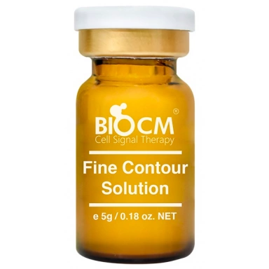 Bio CM Fine Contour Solution Пептидный мезоконцентрат для коррекции мимических морщин, возрастной атрофии кожи, потери четкости овала лица фото 1