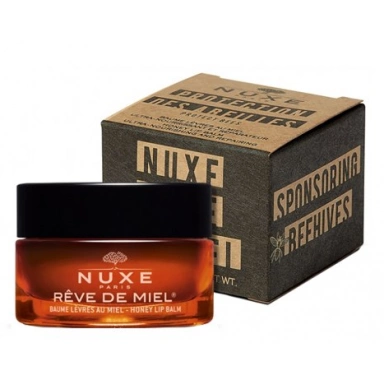 Nuxe Reve de Miel Baume Levres au Miel Edition Protection des Abeilles Бальзам для губ с медом ультрапитательный восстанавливающий Лимитка №3 фото 1