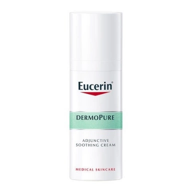 Эуцерин ДермоПюр Крем увлажняющий успокаивающий для проблемной кожи Eucerin DermoPure Adjunctive Soothing Cream фото 1