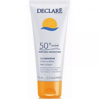 Declare  Солнцезащитный крем SPF 50+ с омолаживающим эффектом Anti-Wrinkle Sun Cream SPF 50+ фото 3