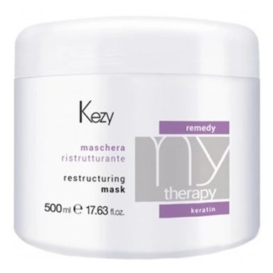 Kezy MyTherapy Remedy Keratin Restructuring Mask Маска реструктурирующая с кератином фото 1