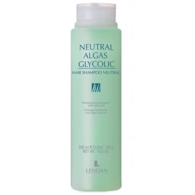 Lendan Shampoo Neutral Algas Glycolic Гликолевый шампунь на основе водорослей фото 1