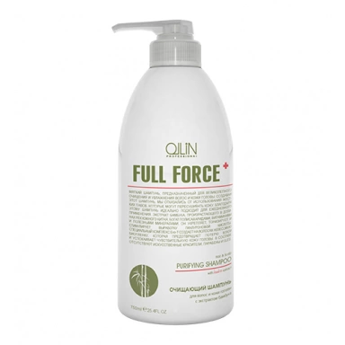 Ollin - Full Force - Очищающий шампунь для волос и кожи головы с экстрактом бамбука фото 2