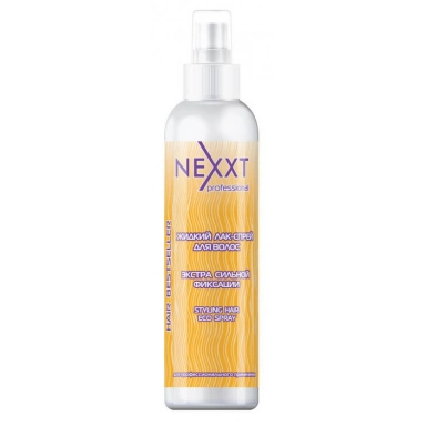 Nexxt Professional Styling Hair Eco Spray Жидкий Лак-спрей экстра сильной фиксации фото 1