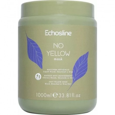 Echosline Анти-желтая оттеночная маска для всех видов светлых волос Anti-yellow tint mask for all types of blonde hair фото 2