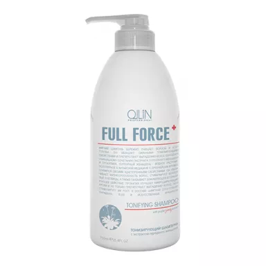Ollin - Full Force - Тонизирующий шампунь с экстрактом пурпурного женшеня фото 2