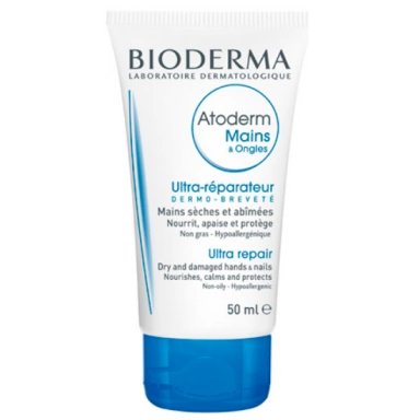 Bioderma Atoderm Hand Cream Крем для рук и ногтей восстанавливающий фото 1