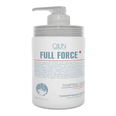 Ollin - Full Force - Тонизирующая маска с экстрактом пурпурного женшеня фото 2