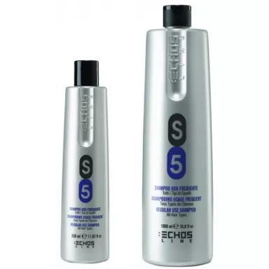 Echosline  Шампунь для частого применения S5 Frequent Use Shampoo фото 1