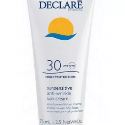 Declare  Солнцезащитный крем SPF 30 с омолаживающим эффектом Anti-Wrinkle Sun Cream SPF 30