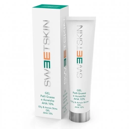 Sweet Skin System Гель для жирной кожи AHA 10% Gel Pelli Grasse E Acneiche AHA 10%