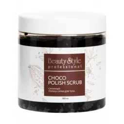 Beauty style Сахарный полиш-скраб для тела "Choco polish scrub"
