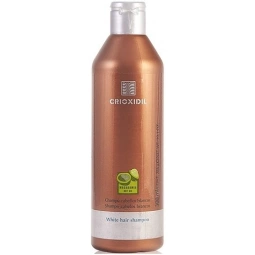 Crioxidil White Hair Shampoo Шампунь для нейтрализации желтизны на седых и обесцвеченных волосах