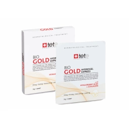TETE Маска моментального действия с коллоидным золотом Bio gold collagen mask
