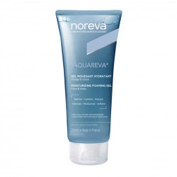 Noreva Акварева Гель очищающий увлажняющий Aquareva Gel Moussant Hydratant