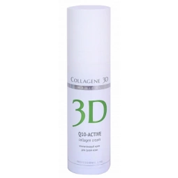 Medical Collagene 3D Гель-маска для лица Q10-ACTIVE с коэнзимом Q10, витамином Е Gel-mask for face Q10-ACTIVE with coenzyme Q10, vitamin E