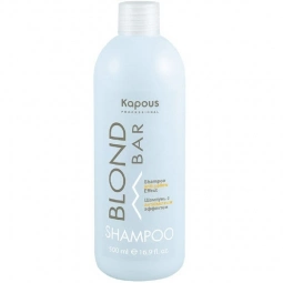 Kapous Blond Bar Shampoo Шампунь с антижелтым эффектом