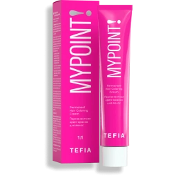 Tefia MYPOINT Перманентная крем-краска для волос Permanent Hair Coloring Cream 60 мл