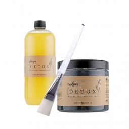 HairConcept Набор DETOX ORGANIC CARE (эмульсия+ шампунь+ кисть) DETOX ORGANIC CARE set (emulsion + shampoo + brush)