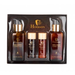 Pro You Professional Набор уходовых средств для мужчин Hermann White & Wrinkle Control Skin & Lotion 4 Kinds Of Set