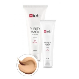 TETE Себорегулирующая очищающая маска с цинком и красной глиной Purity Mask