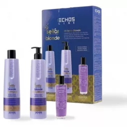 Echosline Подарочный набор (шампунь,кондиционер,эликсир) Kit Seliár Blonde