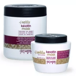 Echosline Восстанавливающая маска с маслом Аргании и кератином Seliar Keratin Mask