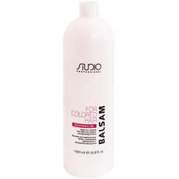 Kapous Studio Color Hair Balm Бальзам для окрашенных волос с рисовыми протеинами и экстрактом женьшеня