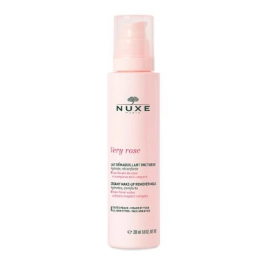 Nuxe Very Rose Creamy Make-up Remover Milk Молочко для снятия макияжа для лица и кожи вокруг глаз фото 1