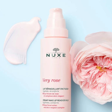 Nuxe Very Rose Creamy Make-up Remover Milk Молочко для снятия макияжа для лица и кожи вокруг глаз фото 3