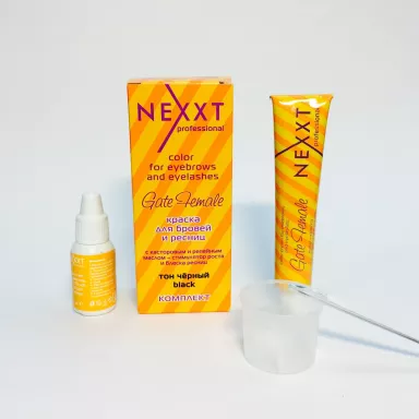 Nexxt краска для бровей и ресниц стимулятор роста ресниц фото 2