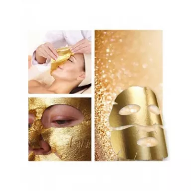 Beauty Style Трехкомпонентная лифтинговая золотая маска против морщин и дряблости фото 4