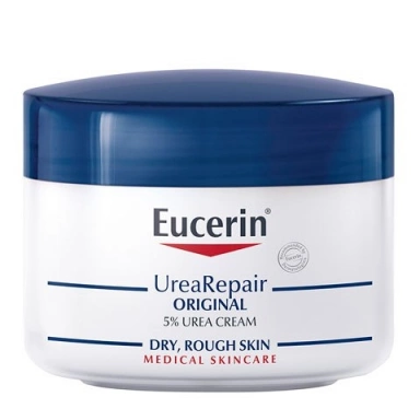 Эуцерин УреаРепейр Крем увлажняющий с 5% мочевиной Eucerin UreaRepair Original 5% Urea Cream фото 1