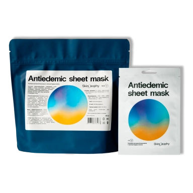 Skinosophy Противоотечная тканевая маска Antiedemic Sheet Mask фото 3