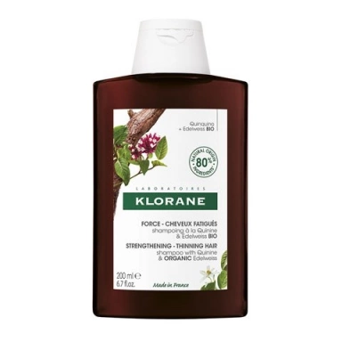 Клоран Шампунь с экстрактом хинина и эдельвейса Klorane Shampoo with quinine and organic edelweiss фото 2