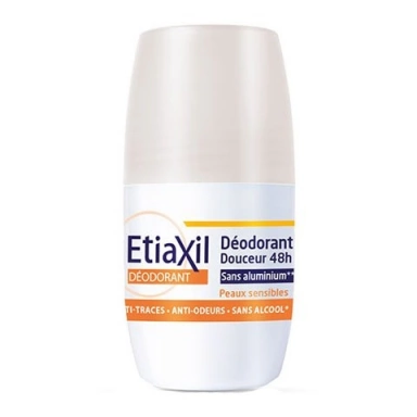 Этиаксил Дезодорант роликовый для чувствительной кожи 48ч без солей алюминия Etiaxil Déodorant Douceur 48h фото 1