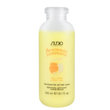 Kapous Aromatic Symphony Milk Honey Shampoo Шампунь для всех типов волос Молоко и Мед фото 1