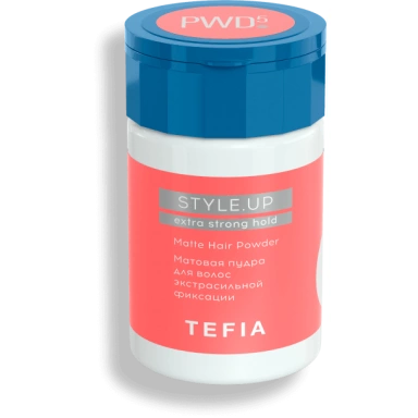 Tefia STYLE.UP Матовая пудра для волос экстрасильной фиксации Matte Hair Powder Extra Strong Hold фото 1