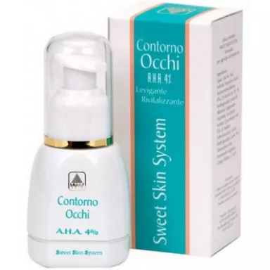 Sweet Skin System Контур д/глаз АНА 4% для ухода за деликатной зоной Contorno Occhi AHA 4%. фото 2
