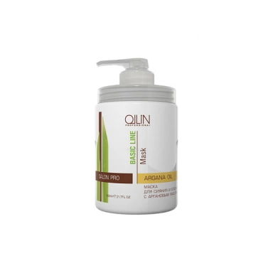 Ollin - Basic Line - Маска для сияния и блеска с аргановым маслом фото 1
