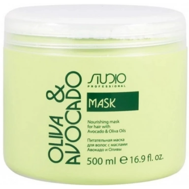 Kapous Olive and Avocado Mask Маска питательная с маслами авокадо и оливы фото 1