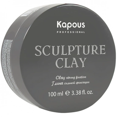 Kapous Sculpture Clay Глина для укладки сильной фиксации фото 1