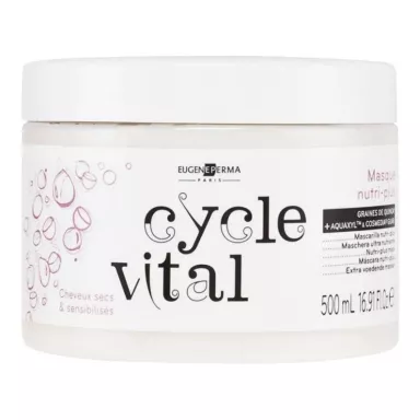 Eugene Perma Cycle Vital Маска питательная для сухих и поврежденных волос фото 2