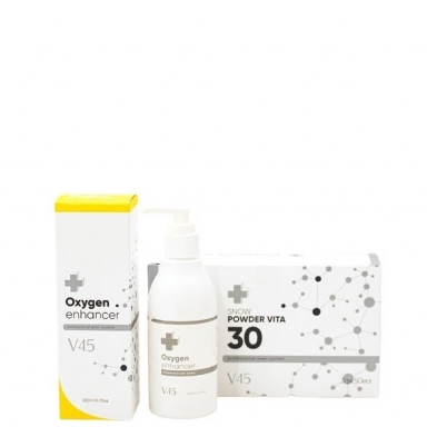 V45 Витаминная пудра vita c 30+ кислородный активатор Snow Powder Vita 30 & Oxygen Enhancer  фото 1