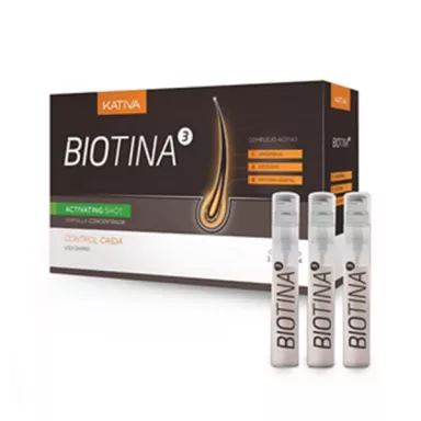 Kativa Biotina Концентрат против выпадения волос в ампулах фото 1