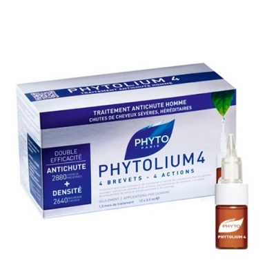 Фито Фитолиум 4 Сыворотка против выпадения волос Phyto Phytolium 4 Chronic thinning hair treatment фото 1