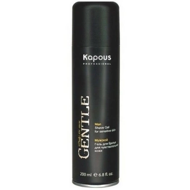 Kapous GentleMan Sensitive Skin Shave Gel Гель для бритья для чувствительной кожи с охлаждающим эффектом фото 1