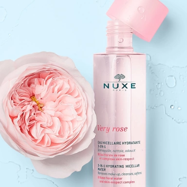 Nuxe Very Rose 3in1 Hydrating Micellar Water Увлажняющая мицеллярная вода для лица и глаз 3 в 1 фото 3